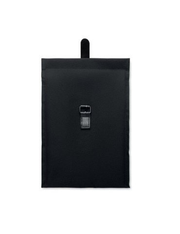 Sac isotherme publicitaire  600D RPET CHILL Matières : PET recyclé Couleurs : noir goodies entreprise design