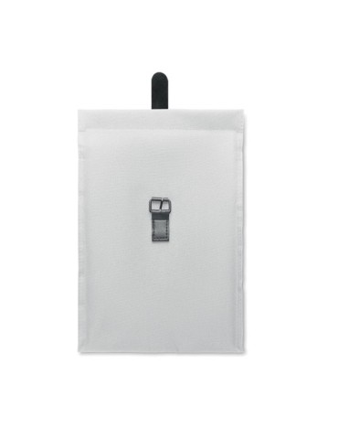 Sac isotherme publicitaire  600D RPET CHILL Matières : PET recyclé Couleurs : blanc accessoire événementiel unique