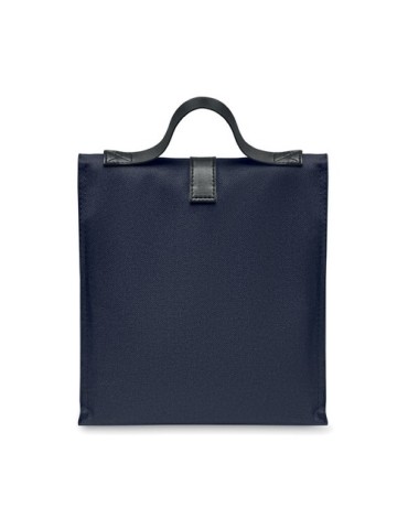 Sac isotherme publicitaire  600D RPET CHILL Matières : PET recyclé Couleurs : bleu marine marquage laser ultra précis