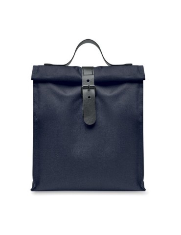 Sac isotherme publicitaire  600D RPET CHILL Matières : PET recyclé Couleurs : bleu marine cadeau affaires élégant