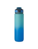 Bouteille de sport  RPET 1L ACTIVATE Matières : PET recyclé Couleurs : bleu royal marquage laser ultra précis
