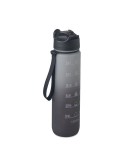 Bouteille de sport  RPET 1L ACTIVATE Matières : PET recyclé Couleurs : noir personnalisable avec votre logo