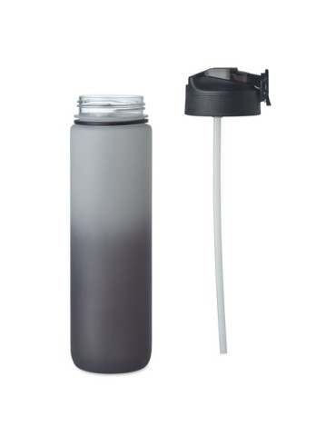 Bouteille de sport  RPET 1L ACTIVATE Matières : PET recyclé Couleurs : noir objet promo petit budget