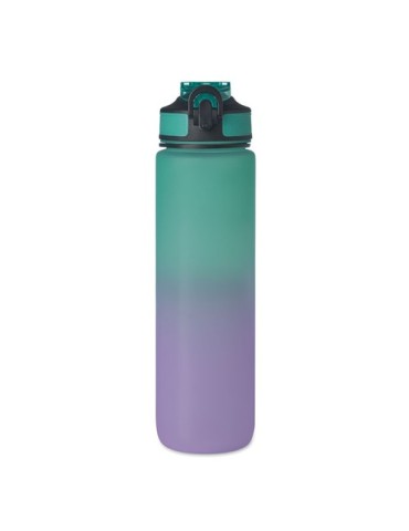 Bouteille de sport  RPET 1L ACTIVATE Matières : PET recyclé Couleurs : turquoise impression haute définition