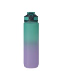 Bouteille de sport  RPET 1L ACTIVATE Matières : PET recyclé Couleurs : turquoise impression haute définition