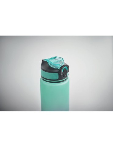 Bouteille de sport  RPET 1L ACTIVATE Matières : PET recyclé Couleurs : turquoise personnalisation rapide en France