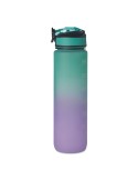 Bouteille de sport  RPET 1L ACTIVATE Matières : PET recyclé Couleurs : turquoise impression logo haute qualité