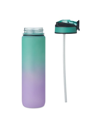 Bouteille de sport  RPET 1L ACTIVATE Matières : PET recyclé Couleurs : turquoise personnalisable avec votre logo