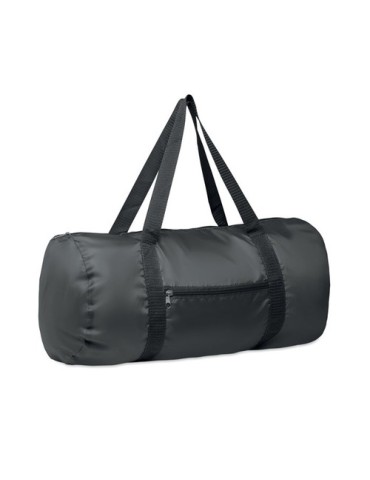 Sac de sport publicitaire 20L en RPET 190T - DUFF Matières : PET recyclé Couleurs : noir impression haute définition