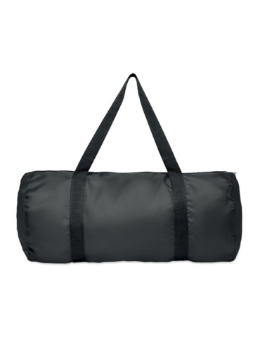 Sac de sport publicitaire 20L en RPET 190T - DUFF Matières : PET recyclé Couleurs : noir personnalisation rapide en France