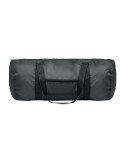 Sac de sport publicitaire 20L en RPET 190T - DUFF Matières : PET recyclé Couleurs : noir cadeau entreprise pas cher