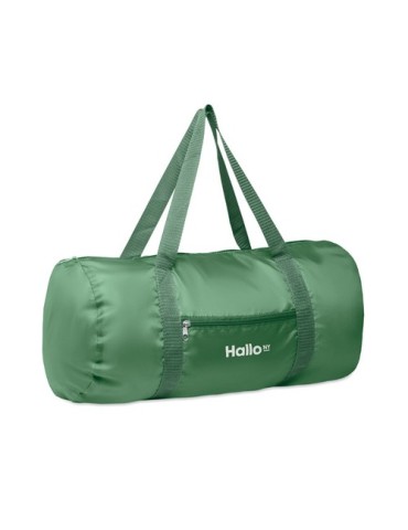 Sac de sport publicitaire 20L en RPET 190T - DUFF Matières : PET recyclé Couleurs : vert foncé cadeau affaires élégant