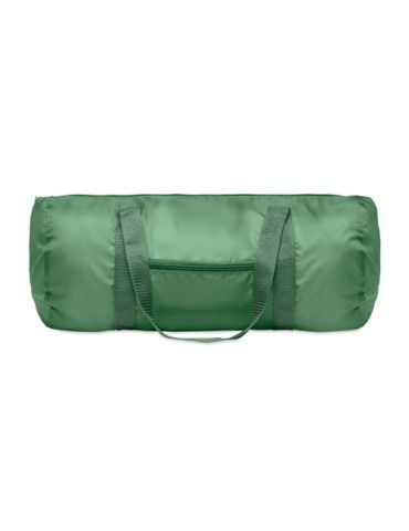 Sac de sport publicitaire 20L en RPET 190T - DUFF Matières : PET recyclé Couleurs : vert foncé marquage laser ultra précis