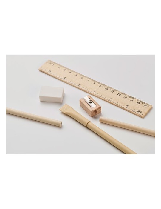 Set d'écriture tube en papier MEJU