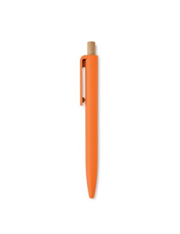 Stylo à bille  en ABS recyclé PENU Matières : aluminium recyclé  Couleurs : orange cadeau collaborateur premium