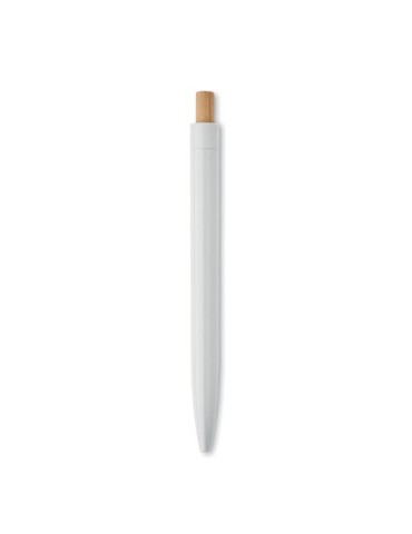 Stylo à bille  en ABS recyclé PENU Matières : aluminium recyclé  Couleurs : blanc cadeau client original