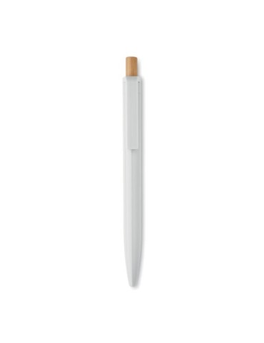 Stylo à bille  en ABS recyclé PENU Matières : aluminium recyclé  Couleurs : blanc goodies publicitaire durable