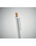 Stylo à bille  en ABS recyclé PENU Matières : aluminium recyclé  Couleurs : blanc cadeau affaires élégant
