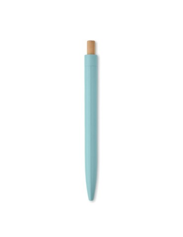 Stylo à bille  en ABS recyclé PENU Matières : aluminium recyclé  Couleurs : bleu bébé goodies entreprise design