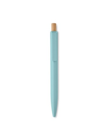 Stylo à bille  en ABS recyclé PENU Matières : aluminium recyclé  Couleurs : bleu bébé cadeau entreprise pas cher