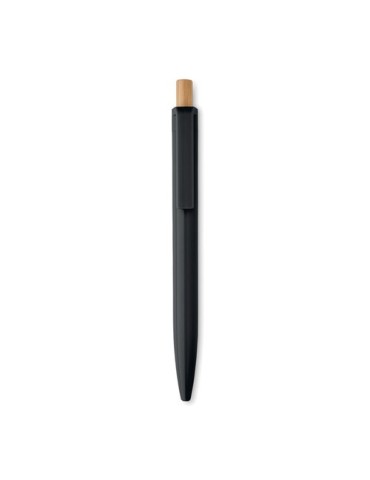 Stylo à bille  en ABS recyclé PENU Matières : aluminium recyclé  Couleurs : noir personnalisation sur mesure