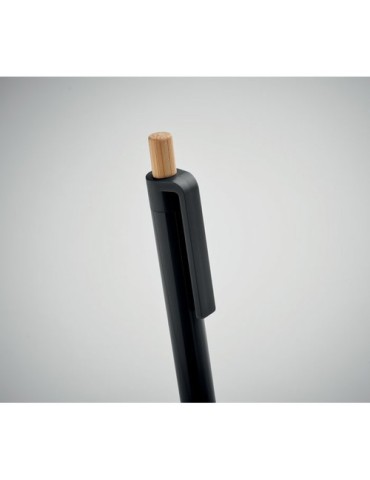 Stylo à bille  en ABS recyclé PENU Matières : aluminium recyclé  Couleurs : noir cadeau client original