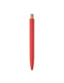 Stylo à bille  en ABS recyclé PENU Matières : aluminium recyclé  Couleurs : rouge personnalisation rapide en France