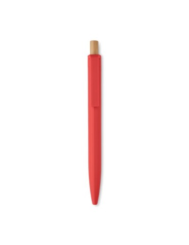 Stylo à bille  en ABS recyclé PENU Matières : aluminium recyclé  Couleurs : rouge personnalisable avec votre logo
