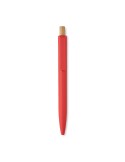 Stylo à bille  en ABS recyclé PENU Matières : aluminium recyclé  Couleurs : rouge personnalisable avec votre logo