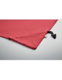 Shopping pliable publicitaire 140 gr/m² CARRIE COLOUR Matières : coton recyclé Couleurs : rouge goodies publicitaire événementie
