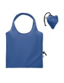 Shopping pliable publicitaire 140 gr/m² CARRIE COLOUR Matières : coton recyclé Couleurs : bleu royal goodies publicitaire événem