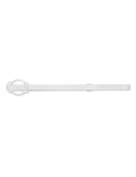 Lanyard publicitaire porte-gobelet 6cm LANCUP Matières : PET Couleurs : blanc cadeau entreprise pas cher