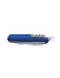 Couteau de poche multi-outils publicitaire personnalisé MULTICHILLO Matières : aluminium recyclé  Couleurs : bleu cadeau client 