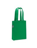 Petit sac cadeau  en feutre RPET - FELTOTE Matières : PET recyclé Couleurs : vert cadeau entreprise pas cher