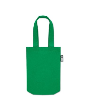 Petit sac cadeau  en feutre RPET - FELTOTE Matières : PET recyclé Couleurs : vert livraison express 24h 48h
