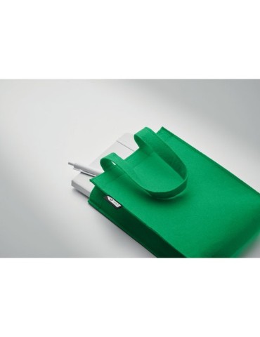Petit sac cadeau  en feutre RPET - FELTOTE Matières : PET recyclé Couleurs : vert objet publicitaire robuste