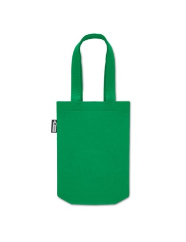 Petit sac cadeau  en feutre RPET - FELTOTE Matières : PET recyclé Couleurs : vert goodies personnalisé en stock