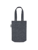 Petit sac cadeau  en feutre RPET - FELTOTE Matières : PET recyclé Couleurs : pierre impression logo haute qualité