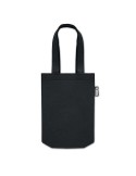 Petit sac cadeau  en feutre RPET - FELTOTE Matières : PET recyclé Couleurs : noir objet promotionnel éco-responsable