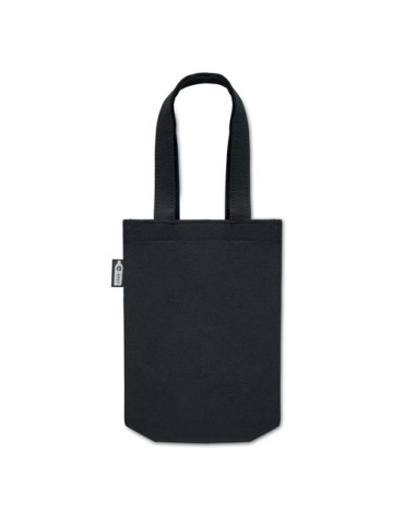Petit sac cadeau  en feutre RPET - FELTOTE Matières : PET recyclé Couleurs : noir cadeau client original