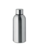 Bouteille simple paroi publicitaire 500 ml ATHENA MID Couleurs : argenté mat Matières : acier inoxydable recyclé