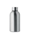 Bouteille simple paroi publicitaire 500 ml ATHENA MID Couleurs : argenté mat Matières : acier inoxydable recyclé cadeau collabor