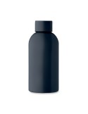 Bouteille simple paroi publicitaire 500 ml ATHENA MID Couleurs : bleu marine Matières : acier inoxydable recyclé goodies entrepr
