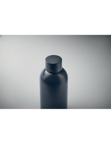Bouteille simple paroi publicitaire 500 ml ATHENA MID Couleurs : bleu marine Matières : acier inoxydable recyclé marquage couleu