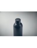 Bouteille simple paroi publicitaire 500 ml ATHENA MID Couleurs : bleu marine Matières : acier inoxydable recyclé marquage couleu