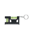 Porte-clés niveau en ABS personnalisé MAGEVEL Matières : ABS Couleurs : noir personnalisation rapide en France