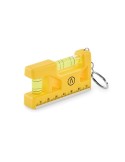 Porte-clés niveau en ABS personnalisé MAGEVEL Matières : ABS Couleurs : jaune objet publicitaire robuste