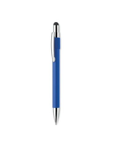 Stylo spinner publicitaire personnalisé EDD Matières : aluminium recyclé  Couleurs : bleu royal objet publicitaire robuste