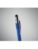 Stylo spinner publicitaire personnalisé EDD Matières : aluminium recyclé  Couleurs : bleu royal goodies personnalisé en stock