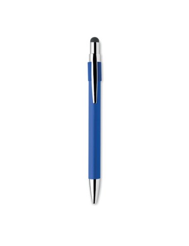 Stylo spinner publicitaire personnalisé EDD Matières : aluminium recyclé  Couleurs : bleu royal personnalisable avec votre logo